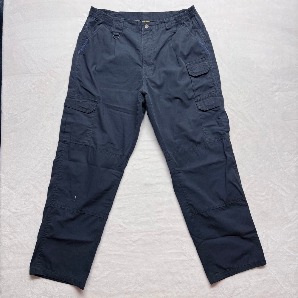 PROPPER Tactical‎ Cargo Pants Mens 38x32 Dark Navy Blue Ripstop Work Utility